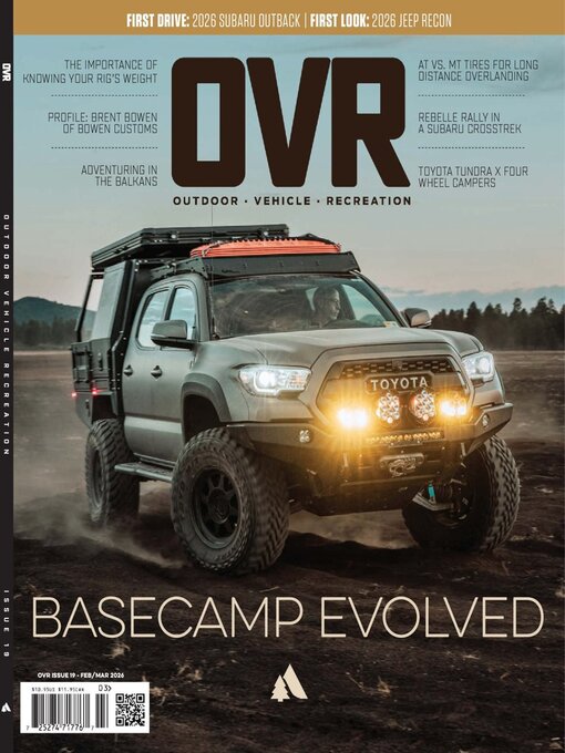 Title details for OVR: Outdoor, Vehicle, Recreation by License Plate Media, LLC - Wait list